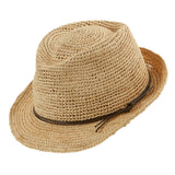 Trilby Hat i Hæklet raffia — Napoli
