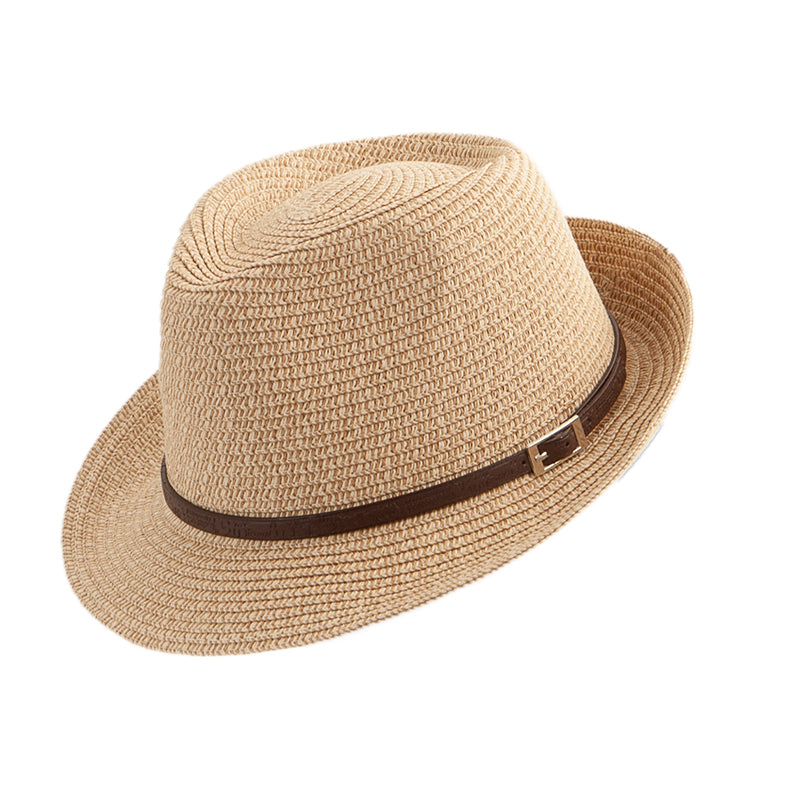 Trilby Hat i Papirstrå – Madrid – trilby hat set forfra