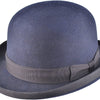 Bowler Hat i Uldfilt – Edmund i marineblå – bowler hat set forfra