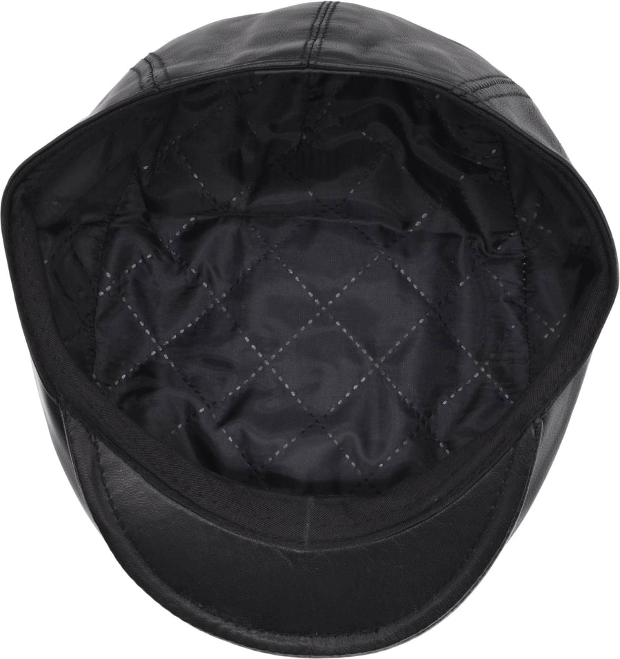 Læderkasket - set forfra