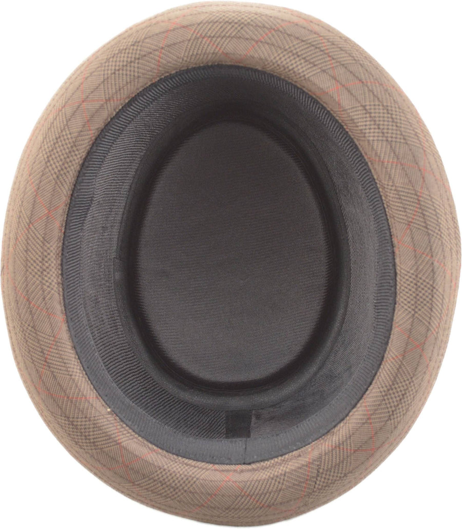 Pork Pie Hat i Uld – Adrian – pork pie hat set fra siden
