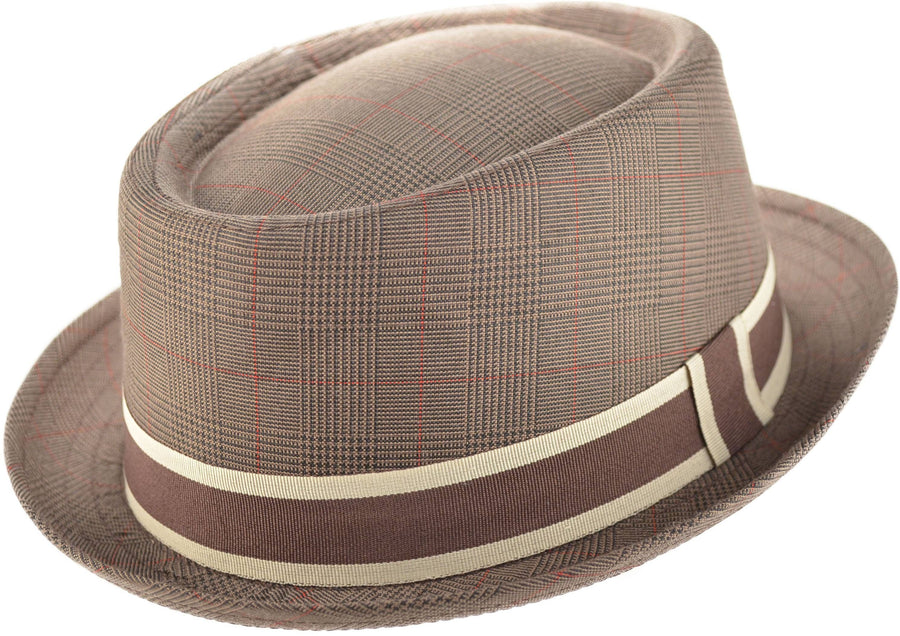 Pork Pie Hat i Uld – Adrian – pork pie hat set fra siden