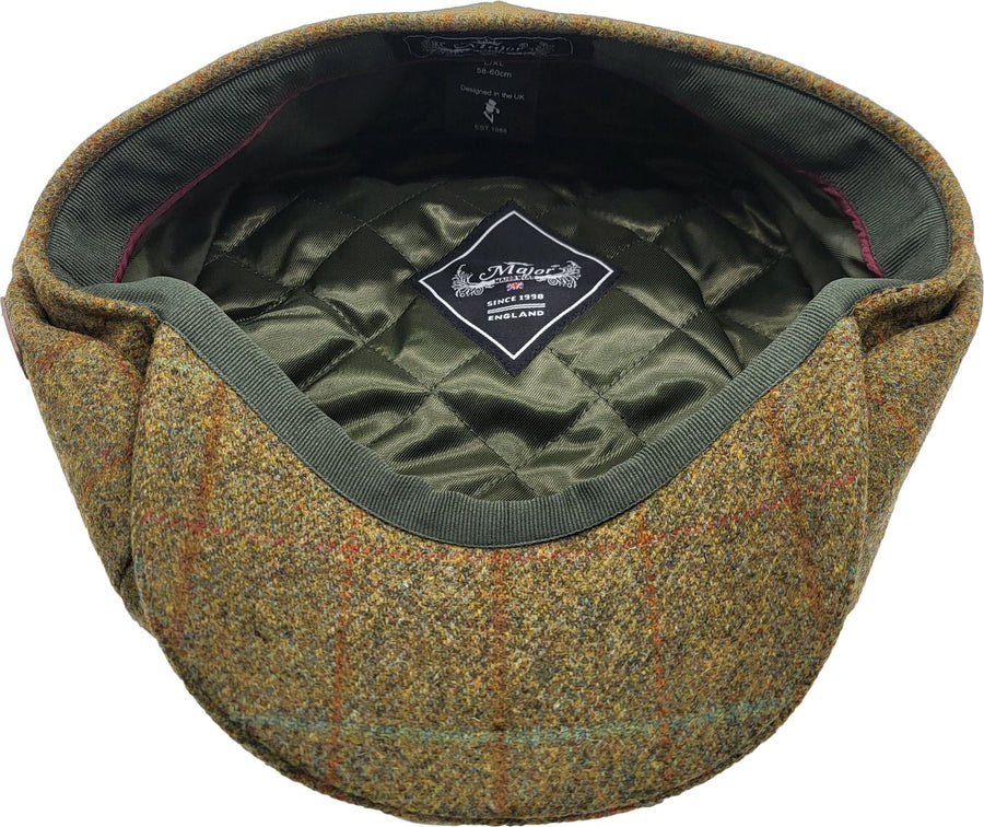 Newsboy Kasket i Tweed – Harry – newsboy kasket set fra siden
