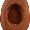 Cowboyhat i Læder – Cody – cowboyhat detalje