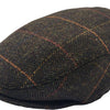 Børne-sixpence i Tweed – Oskar i olivengrøn – børne sixpence set forfra
