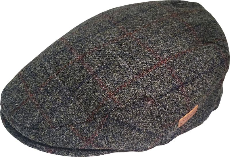 Ternet sixpence i olivengrøn - set forfra