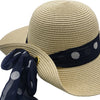 Solhat i Uld – Winnie i beige – damehat set forfra