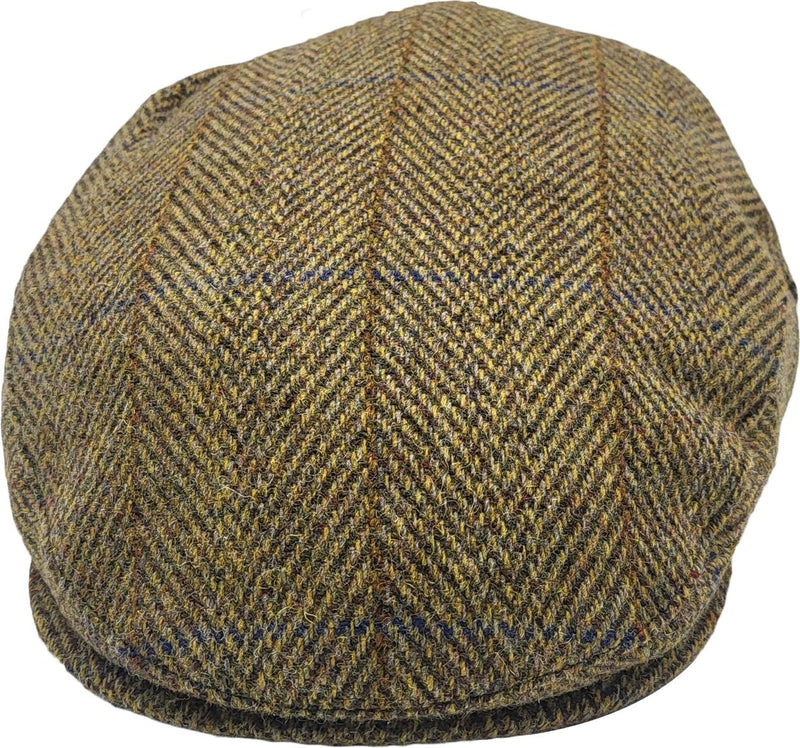 Sixpence i sildebensmønster - set fra siden