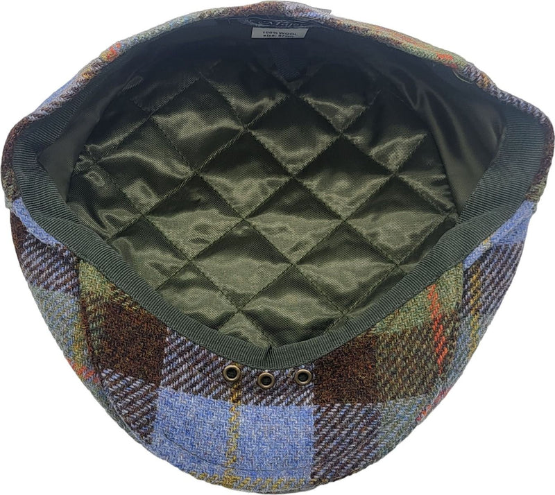 Ternet sixpence i uld - set fra siden