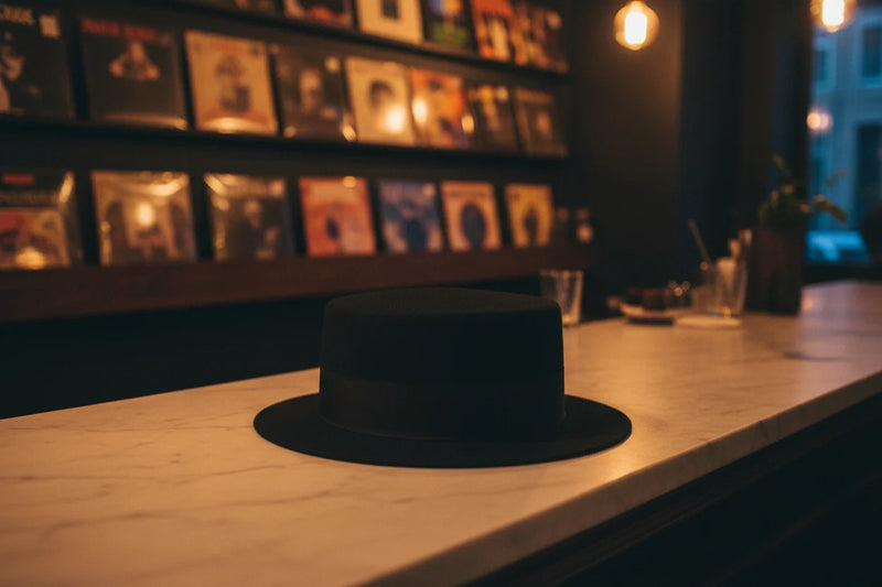 Pork Pie Hat i Sort – Julian livsstil – pork pie hat fra jazzbar
