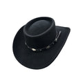 Cowboyhat i Uldfilt med rund puld — Billy The Kid