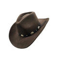 Cowboyhat i Uldfilt med conchos — Jesse James