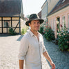Fedora hat – Italia livsstil – mand på torvet