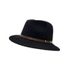 Fedora Hat i Uldfilt – Italia i mørkeblå – fedora hat set fra siden