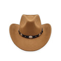 Cowboyhat i Uldfilt med conchos — Jesse James