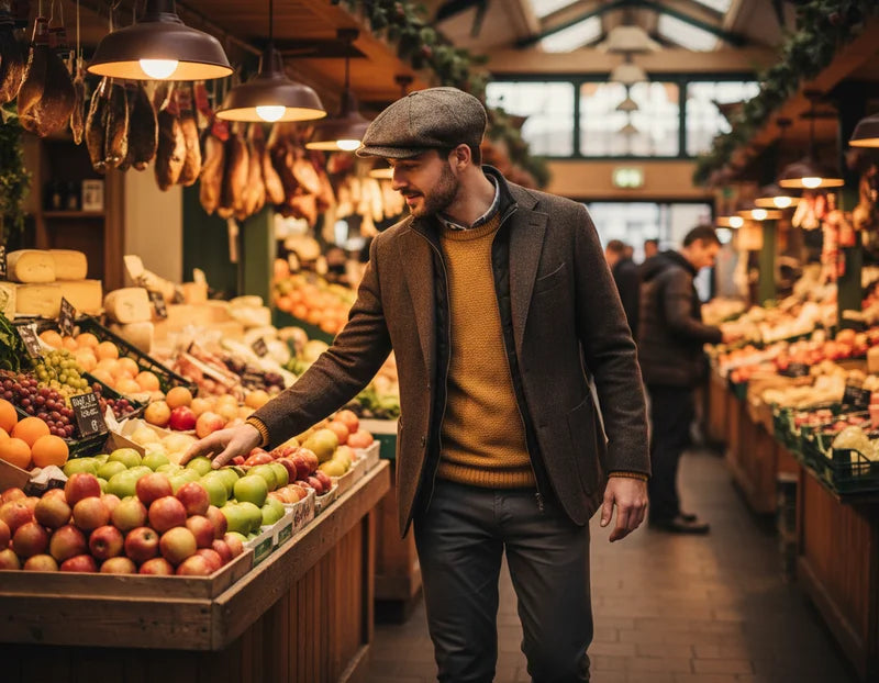 Newsboy Kasket i Uld – Pete livsstil – newsboy kasket fra dansk marked