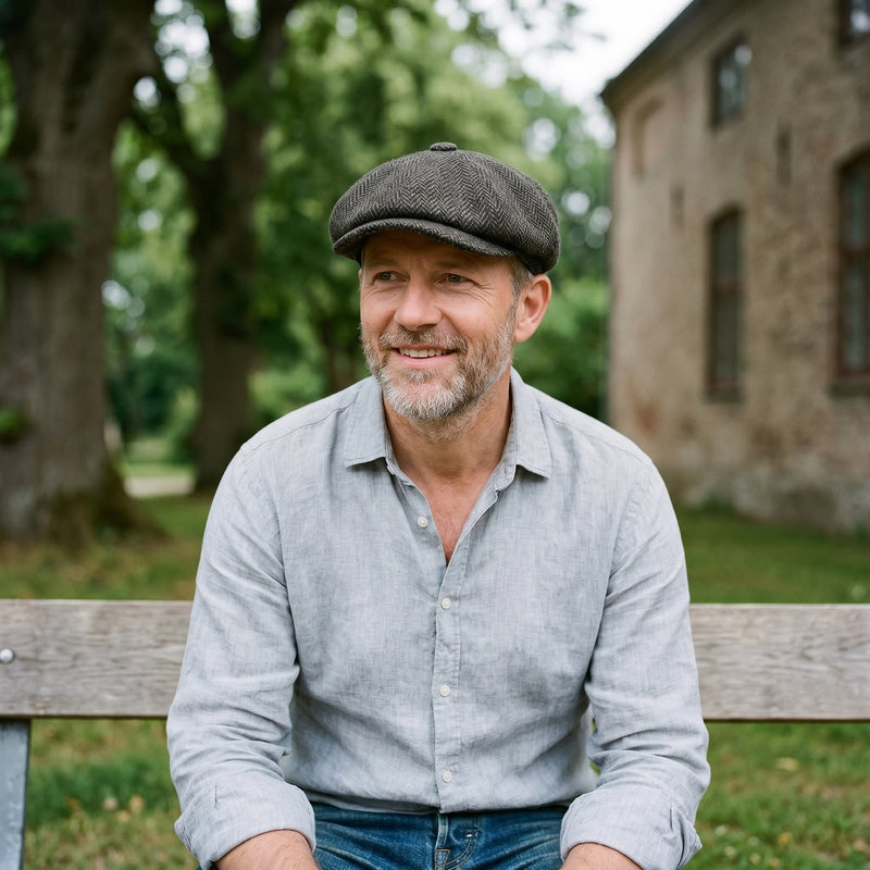 Newsboy – Johnny livsstil – mand på café