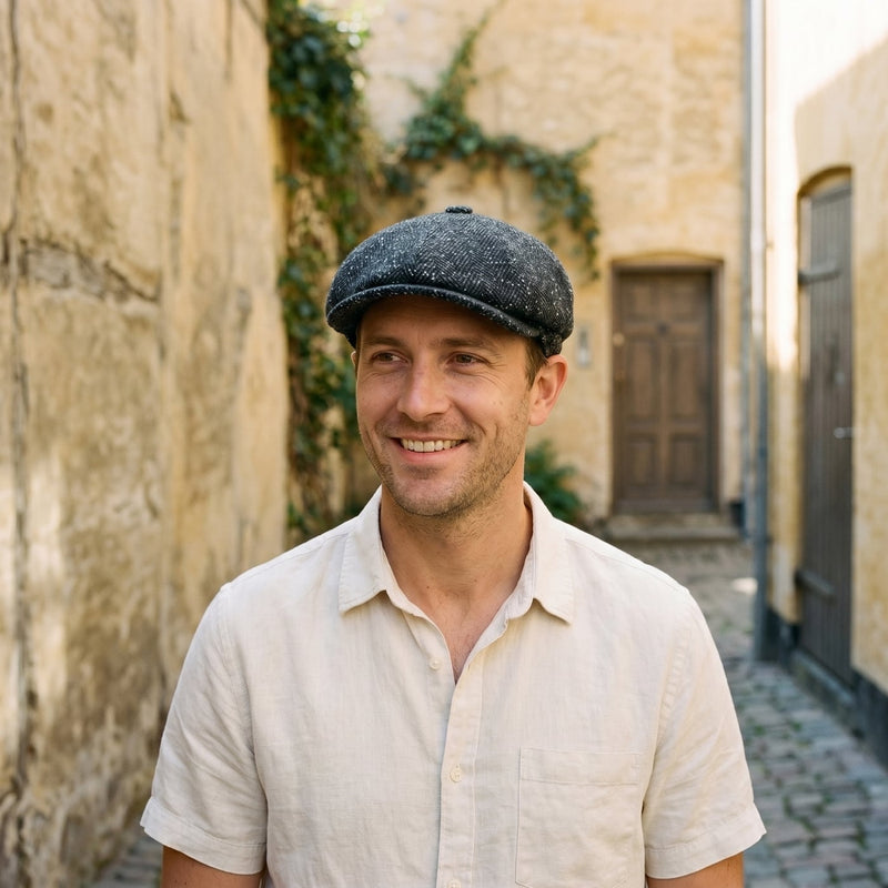 Newsboy – Charlie livsstil – mand på café