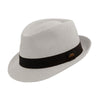 Panama Hat – Culebra i hvid – panama hat set fra siden