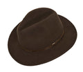 Fedora Hat med Læderbånd — Classica