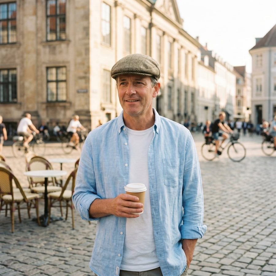 Sixpence – Alfred livsstil – mand på markedet