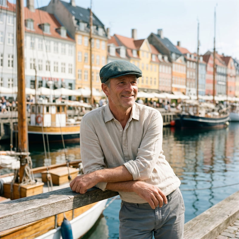 Sixpence – Lewis livsstil – mand på markedet