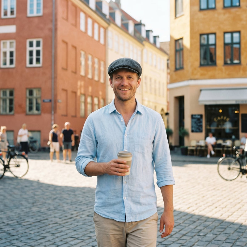 Sixpence – Alex livsstil – mand på markedet
