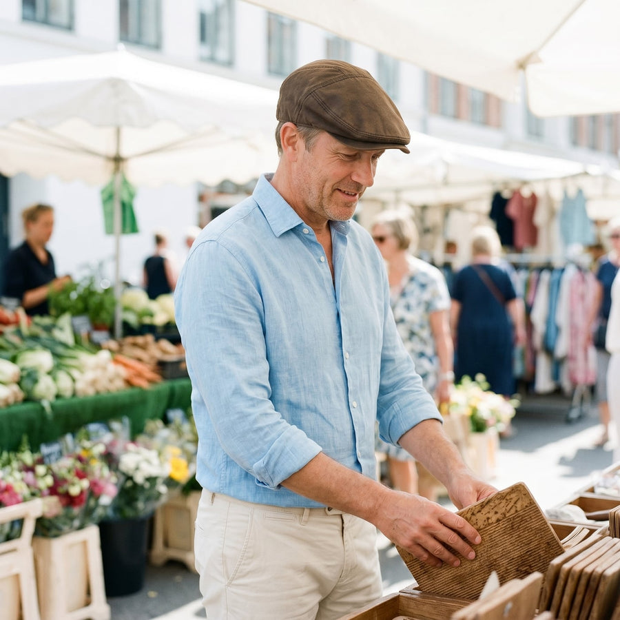 Sixpence – George livsstil – mand på markedet