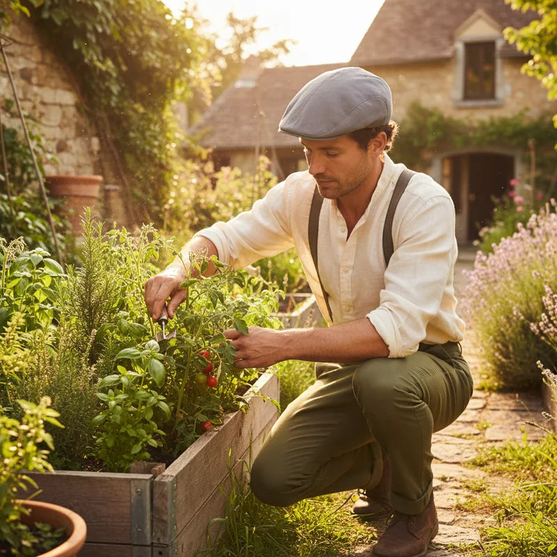 Sixpence med UV-beskyttelse - livsstilsbillede fra solrig dag