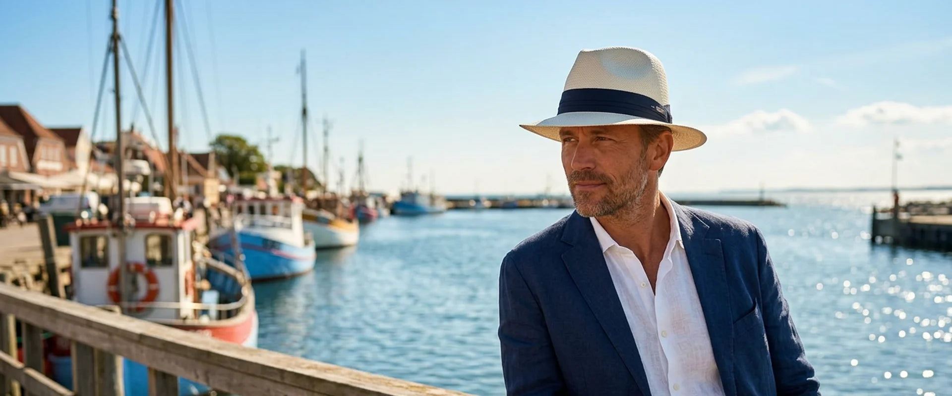 Stråhatte & Panama livsstilsbillede